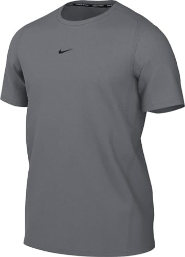 Nike FB7929-084 M NP DF Slim Top SS Długa koszulka Męska Smoke Grey/Czarny Rozmiar 2XL