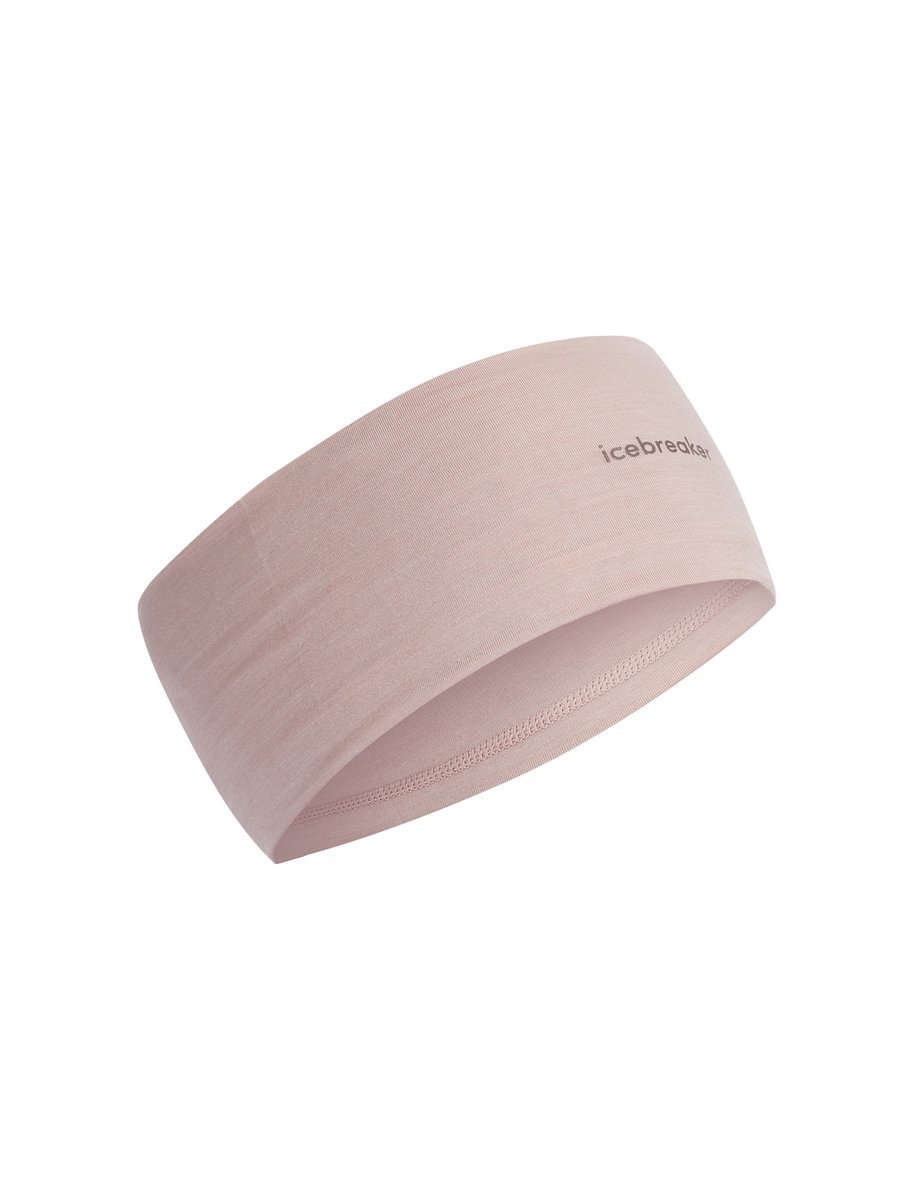 Opaska na głowę unisex Icebreaker 125 COOL-LITE SPHERE różowa IB0A56FN0LH