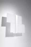 Lampy ścienne - Sollux Lighting Kinkiet MASSIMO biały TANGERINE - miniaturka - grafika 1