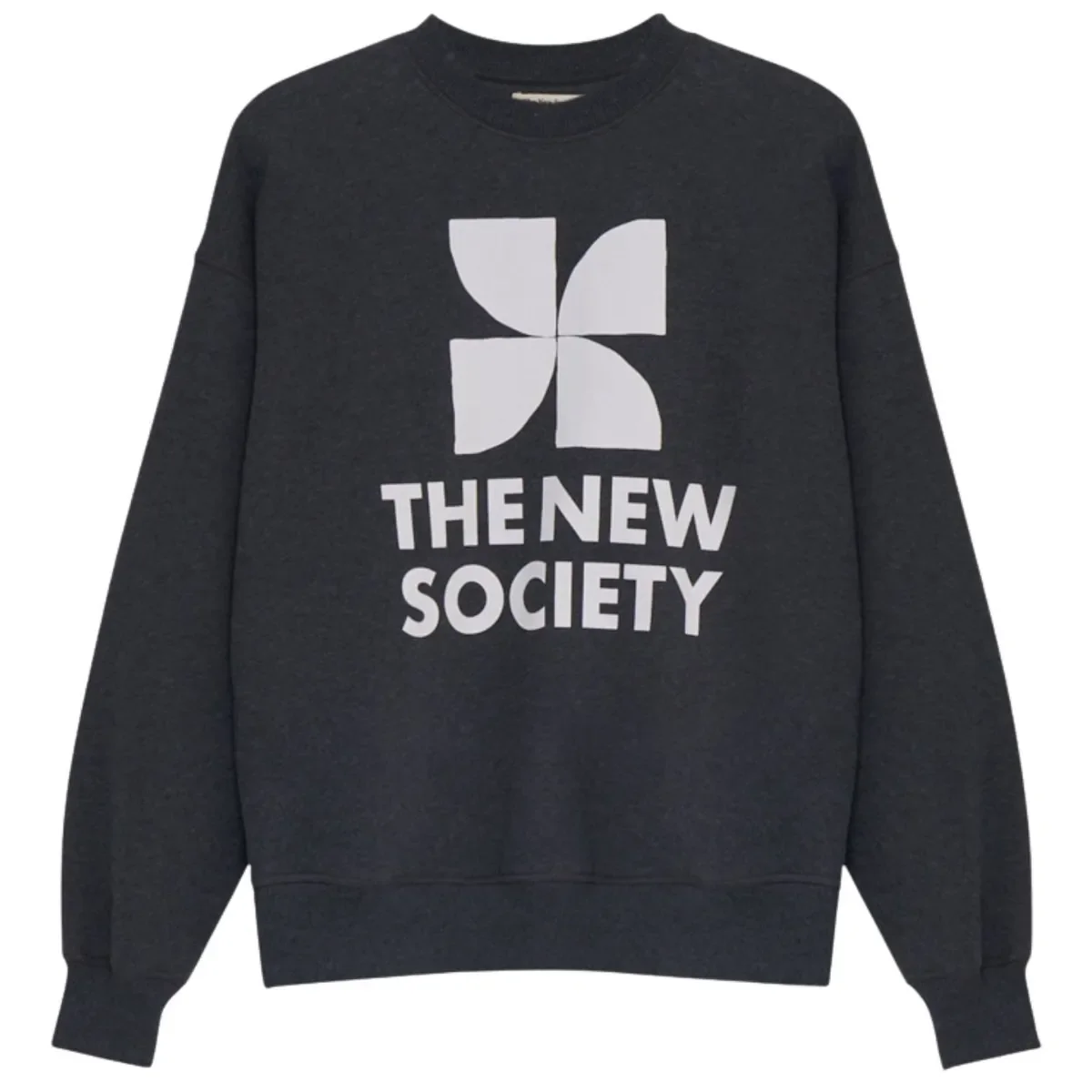 Damska bluza z logo TNS Galactic Grey Melange M Gołębi szary