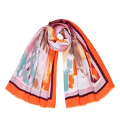 Apaszki i szaliki damskie - Szal Juicy Abstract - Art of Polo - miniaturka - grafika 1