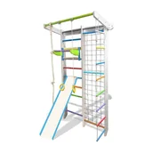 Wyposażenie sportowe i gimnastyczne - Małpiszon, Drabinka gimnastyczna + siatka wspinaczkowa Mistrz - miniaturka - grafika 1