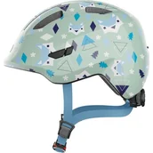 Kaski rowerowe - Abus Smiley 3.0 Helmet Kids, zielony S | 45-50cm 2022 Kaski rowerowe 67255 - miniaturka - grafika 1