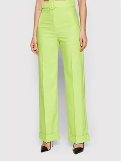 Spodnie damskie - Imperial Spodnie materiałowe P3L4DHFC Zielony Regular Fit - grafika 1