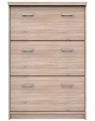 Wieszaki i stojaki - Wysoka szafka na buty dąb sonoma C5-K27 - miniaturka - grafika 1