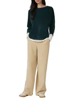 Bluzki damskie - S.OLIVER RED LABEL Bluzka w kolorze ciemnozielonym - miniaturka - grafika 1