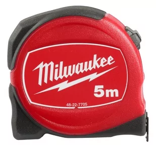 MILWAUKEE Taśma Miernicza 5m Slim 20882 - Inne urządzenia pomiarowe - miniaturka - grafika 1
