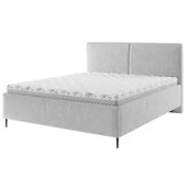 Łóżka - Łóżko tapicerowane z pojemnikiem HATTON 160x200 Kolor do wyboru - miniaturka - grafika 1