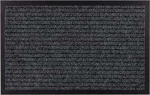 Dywany Łuszczów Wycieraczka DURA 2868 antypoślizgowa, zewnętrzna, wewnętrzna, na gumie - antracyt, 150x180 cm - Wycieraczki - miniaturka - grafika 1