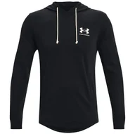 Bluzy sportowe męskie - Męska bluza Under Armour Rival Terry LC HD Rozmiar: M / Kolor: czarny - miniaturka - grafika 1