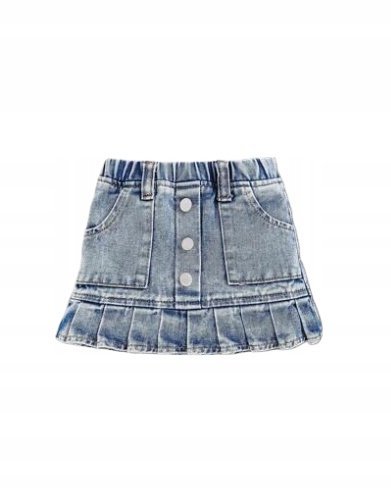 SHEIN SPÓDNICA JEANSOWA NIEBIESKA GUZIKI 92cm ŁRF