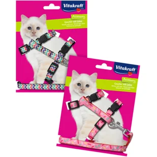 Szelki i smycz dla małego kota 19-31 cm Vitakraft - Szelki dla kotów - miniaturka - grafika 1