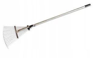 Grabie do liści 15 zębów 151 cm, srebrne - Grabie i motyki Grabie do liści 15 zębów 151 cm, srebrne - Grabie i motyki - miniaturka - grafika 1