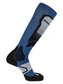 Skarpetki męskie - SALOMON Skarpety narciarskie "S/S/MAX" w kolorze niebiesko-czarnym - miniaturka - grafika 1