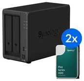 Serwery plików NAS i macierze dyskowe - Synology DS723+/2x HAT3310-12T 2x 12TB - miniaturka - grafika 1