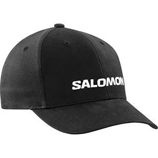Salomon Czapka z logo DEEP czarna OSFA - Czapki damskie - miniaturka - grafika 1