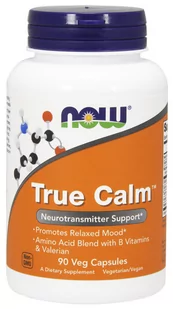 NOW Foods - True Calm, 90 vkaps - Układ nerwowy NOW Foods - True Calm, 90 vkaps - Układ nerwowy - miniaturka - grafika 1