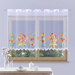 Firanka żakardowa metrażowa - Pisanka 100 cm - Firany - miniaturka - grafika 1