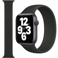Akcesoria do smartwatchy - Apple Opaska APPLE WATCH SOLO LOOP 38/39/41/42MM SIZE 8 BLACK ORYGINALNA PLOMBA - miniaturka - grafika 1