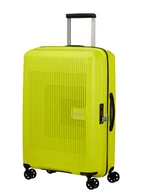 Walizki - Walizka średnia poszerzana American Tourister AeroStep - light lime - miniaturka - grafika 1