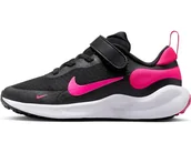 Buty dla dziewczynek - Nike Revolution 7 Obuwie turystyczne Czarny/hiper różowy-biały 33.5 - miniaturka - grafika 1