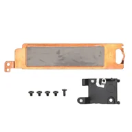 Chłodzenie procesora - Osłona radiatora dysku SSD M.2 ze wspornikiem, stop aluminium - miniaturka - grafika 1