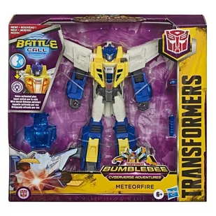 Hasbro Figurka Transformers CyberBattle Call Trooper Meteor Fire - Figurki dla dzieci - miniaturka - grafika 1