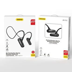 Dudao Air Conduction Bluetooth 5.0 230 mAh czarne U2XS - Słuchawki - miniaturka - grafika 5