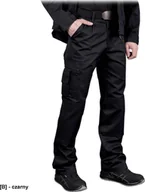 Odzież robocza - R.E.I.S. LH-VOBSTER - spodnie ochronne do pasa - czarny 58 - miniaturka - grafika 1