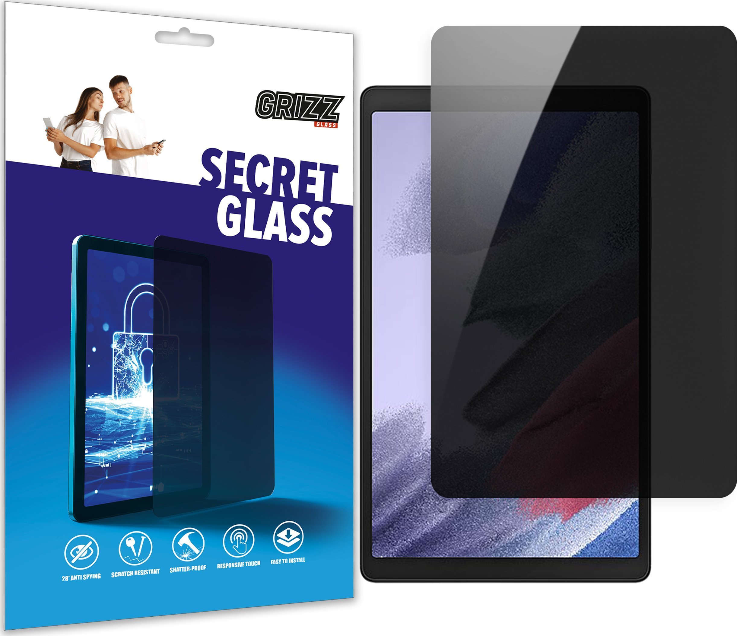 GrizzGlass Szkło prywatyzujące GrizzGlass SecretGlass do Samsung Galaxy Tab A8 2021