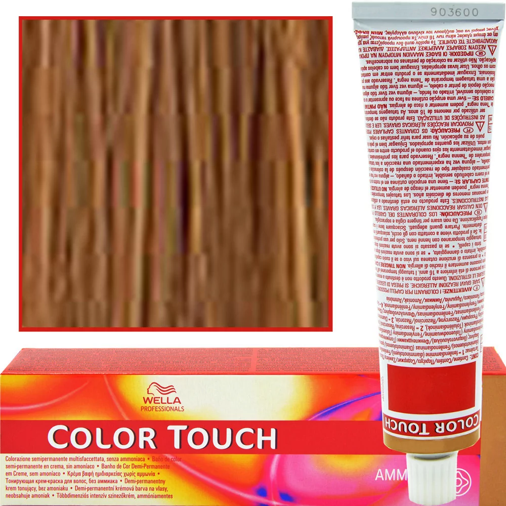 Wella Color Touch Krem Tonujacy bez Amoniaku 8/73 Jasny blond brązowo-złoty 60ml