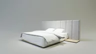 Łóżka - Łóżko Diuna jesion 120x200 / Gomez Design - miniaturka - grafika 1