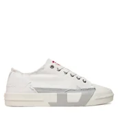 Trampki męskie - Trampki Diesel S-D-Verse Low W Y03506PR012 HA684 Biały - miniaturka - grafika 1