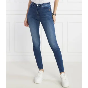 Karl Lagerfeld Jeansy ikonik | Skinny fit - Spodnie damskie - miniaturka - grafika 1