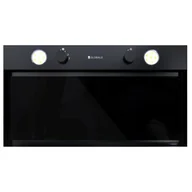 Okapy kuchenne - Globalo Floweri 60.2 Black - miniaturka - grafika 1