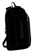Plecaki - safta Sevilla FC Teen mini plecak dla dzieci, do codziennego użytku, 220 x 100 x 390 mm, czarny, Estándar, czarny, Standard - miniaturka - grafika 1