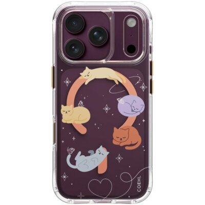 Etui UNIQ Coehl Elysia do Apple iPhone 17 Pro/18 Pro Przezroczysty