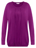 Bluzki damskie - Damska bluzka do karmienia z długim rękawem fioletowa Bellybutton Maternity, r.XXL - miniaturka - grafika 1