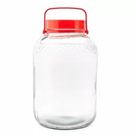Pojemniki kuchenne - Słoik Szklany Z Pokrywką Na Przetwory I Ogórki 3 L - miniaturka - grafika 1