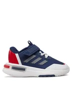 Buty dla chłopców - adidas Sneakersy Marvel's Captain America Racer Kids IF3409 Granatowy - miniaturka - grafika 1