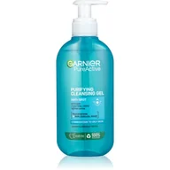 Żele do mycia twarzy - Garnier Czysta skóra: Żel oczyszczający z dozownikiem 200ml - miniaturka - grafika 1