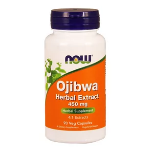 Ojibwa Herbal Extract 90 kaps. (Now Foods) - Suplementy naturalne - miniaturka - grafika 1