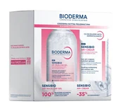 Zestawy kosmetyków damskich - Bioderma Zestaw Sensibio AR+ Żel micelarny + Krem - miniaturka - grafika 1