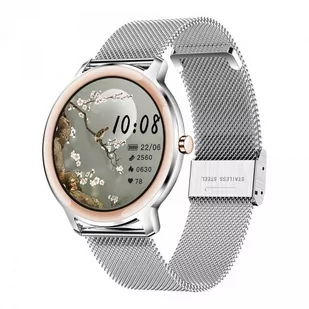 Farrot R18 Mesh Srebrny - Smartwatch - miniaturka - grafika 1
