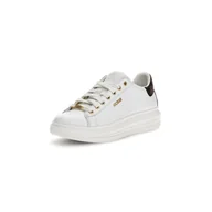 Półbuty damskie - Damskie Sneakersy GUESS VIBO FL8VIBLEA12-WHIBR – Biały - miniaturka - grafika 1