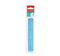 Linijki, ekierki - KEYROAD Linijka KEYROAD, 30cm, elastyczna, zawieszka, niebieska KR970854 - miniaturka - grafika 1