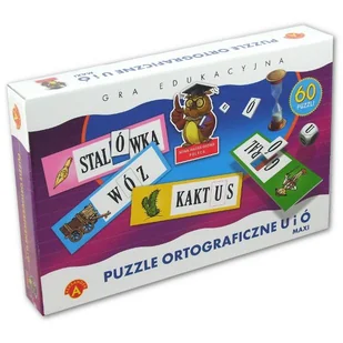 Alexander Puzzle ortograficzne u i ó - MAXI GA-511 - Puzzle - miniaturka - grafika 2
