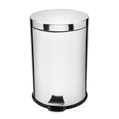 Kosze na śmieci - FENIKS Kosz pojemnik Na Śmieci odpady z Pedałem stal 20l - miniaturka - grafika 1