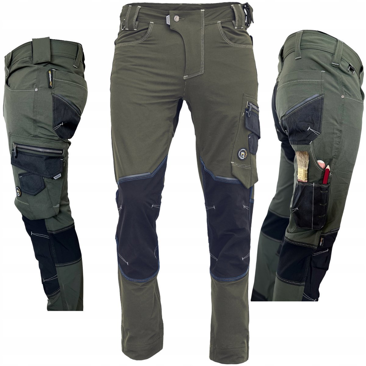 Cerva Spodnie robocze strecz rozciągliwe wygodne NEURUM PFM roz. 52