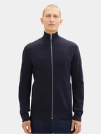 Swetry męskie - Tom Tailor Sweter 1038317 Granatowy Regular Fit - miniaturka - grafika 1
